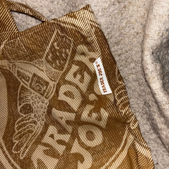 Vintage Trader Joe's Brown Tote Shopping Bag - Picture 2 of 4